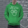 Who All Seen A sprite Say Yeah Hoodie Funny St Patricks Day Saying Hilarious Meme Graphic - Crazy Dog Hoodie - 2 of 4