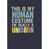 Women's Lost Gods Unicorn in Human Costume T-Shirt - 2 of 4