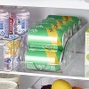 LunaLulinlk (3 pack) Clear Plastic Refrigerator Soda Can Dispenser - 3 of 4