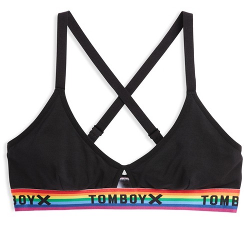 Tomboyx Bralette, Modal Stretch Comfortable, Keyhole Front