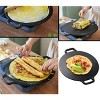 Bruntmor 12'' Pre Seasoned Cast Iron Crepe Pan Set - 5 Piece - 3 of 4