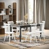 Merrick Lane Wooden Dining Table with Sculpted Legs - 2 of 4