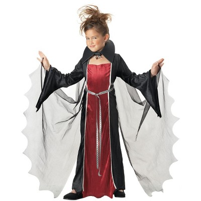 Size 2-4 Spider Queen Halloween Costume Vampire Toddler Girl Fancy Dress 