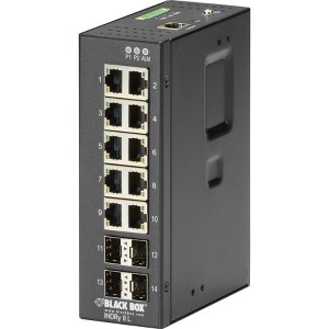 Black Box Hardened Managed Ethernet Switch - 1 of 4