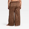 Women's Satin Pajama Pants - Auden™ - 2 of 3