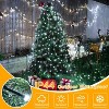 Ollny 400 LED 16 strings Cool White Christmas Tree Lights (Green Cable, Plug in, 8 Modes) - 3 of 4
