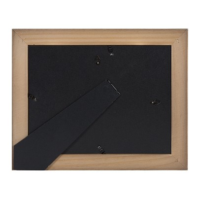 Classic Rustic Brown Wood Certificate Frames, 8.5x11, Set of 4