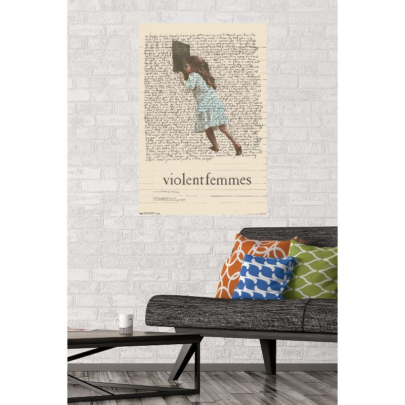 Trends International VIolent Femmes - Lyric Girl Tea Towel Unframed Wall Poster Prints, 2 of 7