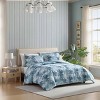 Tommy Bahama 3pc Legacy Palms Comforter Bedding Set Blue - 2 of 4