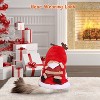 iMountek Pet Christmas Clothes Santa Claus Reindeer Antlers Costume Winter Outfit New Year Coat For Small Medium Dogs Cats - 4 of 4