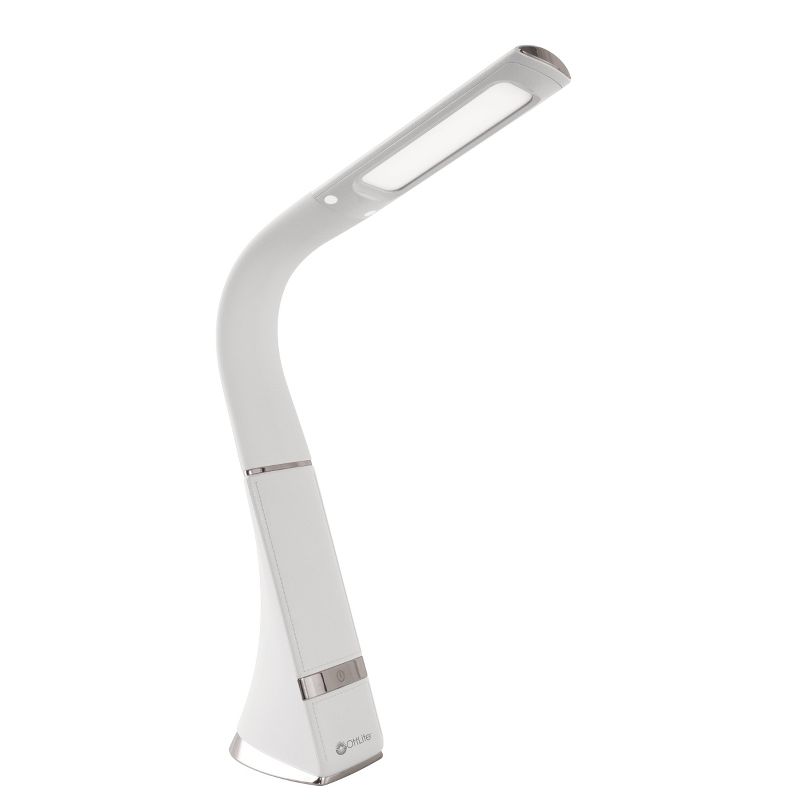 Wellness Series Recharge Desk Lamp (Includes LED Light Bulb) White - OttLite, 1 of 10