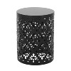 Modern Outdoor Metal End Table Large size-Christopher Knight Home - 3 of 4