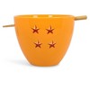Just Funky Dragon Ball Z 4-Star Ball Ceramic Noodle Bowl & Chopsticks Set - 2 of 4