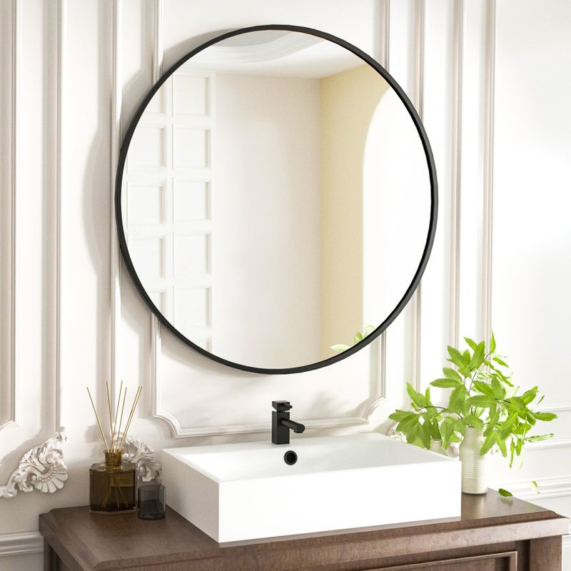 BEAUTYPEAK Round Bathroom Vanity Mirrors, 2 of 4