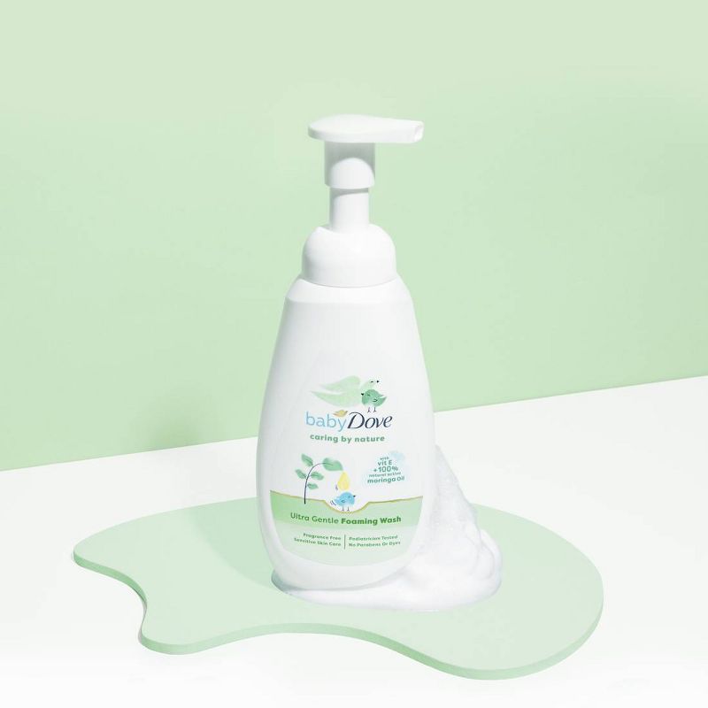Baby Dove Caring by Nature Ultra-Gentle Foaming Wash - 13.5 fl oz, 6 of 11