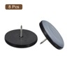 Unique Bargains Nail-on Round Chair Leg Protectors for Carpet Hardwood Floors - 3 of 4