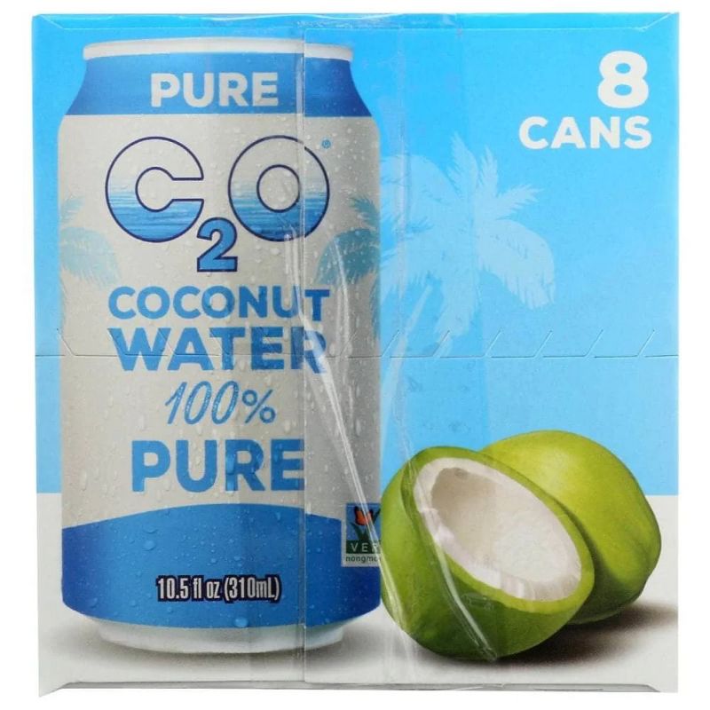 C2O Pure Coconut Water Hydration Pack - Case of 3/8 pack, 10.5 oz, 5 of 8