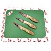 Dura Culina® 3-Piece Christmas Holiday Paring Knife Set with Blade Guards, Great Gift Set! - 3 of 4