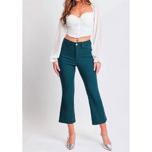 Women's Hyperstretch Flare Crop Pant - YMI - 1 of 3