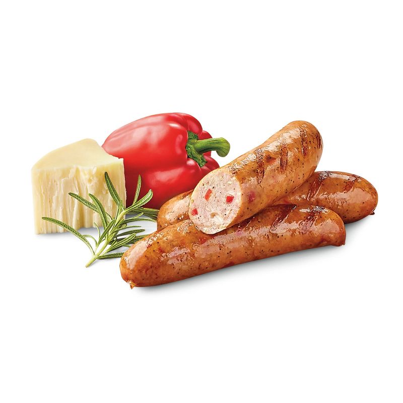 Italian Chicken Sausage with Red Pepper, Mozzarella &#38; Provolone Cheese - 12oz - Good &#38; Gather&#8482;, 3 of 6