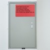 Unique Bargains Rectangle DIY Laser Printing Office Engraving Blank Metal Card 5 Pcs - 3 of 4