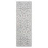 Boho Vintage Floral Area Rug, Machine Washable Soft Low Pile Rug, Non Slip Stain Resistant Carpet for Bedroom Living Room Hallways - 2 of 4