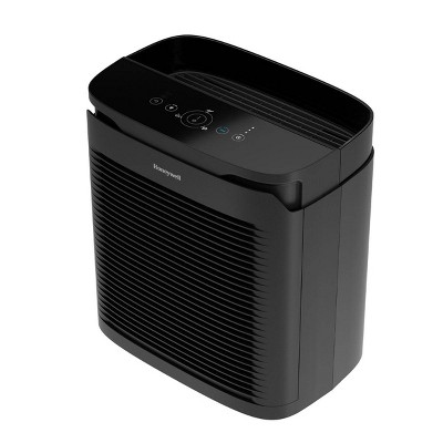 Honeywell Power Plus HEPA Air Purifier for Medium and Large Rooms Black: 4 Settings, 100-300 sq. ft., AHAM & Energy Star Certified