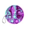 Chuckle & Roar Mini POP It! Purple Blue Tie Dye Circle - 2 of 3