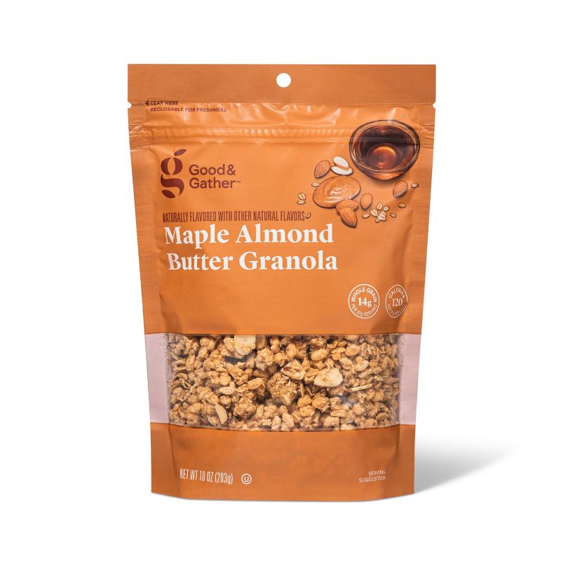 Maple Almond Butter Granola - 10oz - Good &#38; Gather&#8482;, 1 of 4