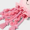 14.25" Jellyfish Dog Rope Plush Toy - Sun Squad™ - 3 of 3