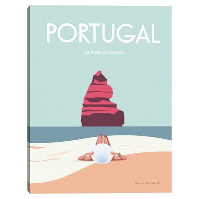 18" x 24" Portugal by Omar Escalante Canvas Art Print - Masterpiece Art Gallery