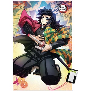 Trends International Demon Slayer: Hashira Training - Giyu Unframed Wall Poster Prints - 1 of 4