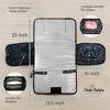 Portable Diaper Changing Pad Set - with Memory Foam Head Pillow and Zip Storage Plus 2 Pacifier Clips and Pacifier Case - 4 of 4