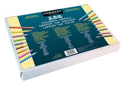 Sargent Art Colored Pencils for Construction Paper, Assorted, Set