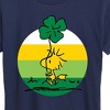 Women's - Peanuts - Woodstock Shamrock Short Sleeve Graphic T-Shirt - 2 of 4