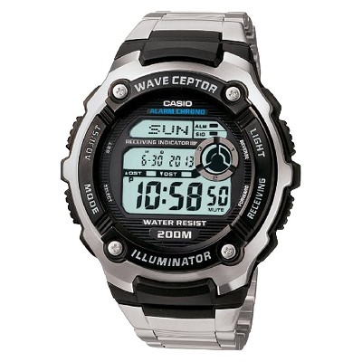 casio atomic digital watch