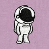 Dalix Astronaut Embroidered Fleece Jogger Cuff Sweatpant Sweats Soft Warm Cute Womens - 2 of 4
