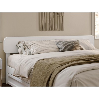 AFI Furnishings Florence King Solid Wood Headboard in White