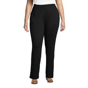 Lands' End Women's Sport Knit High Rise Pants - 1 of 4