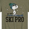 Boys' - Peanuts - Snoopy Ski Pro Short Sleeve Graphic T-Shirt - 2 of 4