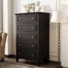 5 Drawer Dresser for Bedroom, Drawer of Chest with Metal Handles, TV Stand, Closet Organizers and Storage Clothes - 4 of 4