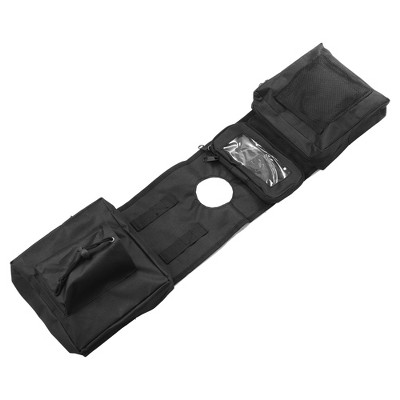 Unique Bargains ATV Tank Saddle Storage Bag for Polaris Sportsman 450 570 850 for Yamaha Black