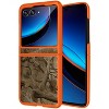 Nakedcellphone Slim Case for Motorola RAZR+ 2023 (RAZR PLUS) - Grid Texture - 2 of 4