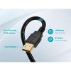 Monoprice USB 2.0 Cable - 6 Feet - Black | USB Type-A Male to USB Mini Type-B 5-Pin, 28/24AWG, Gold Plated For Digital Camera, Cell Phones, PDAs, MP3 - image 4 of 4