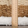 Hauteloom Zahur Black & White Diamond Area Rug - 4 of 4