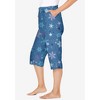 Dreams & Co. Knit Sleep Capri - 4 of 4