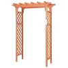 Costway Arbor Over 7FT High Wooden Garden Arch Trellis Pergola Outdoor Patio Plant - 4 of 4