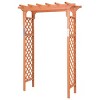 Costway Arbor Over 7ft High Wooden Garden Arch Trellis Pergola Outdoor ...