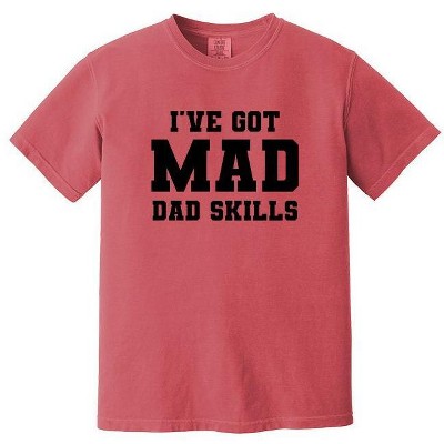Simply Sage Market Men's Mad Dad Skills Short Sleeve Garment Dyed Tee