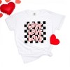 Simply Sage Market Women's Love Stacked Grunge Short Sleeve Garment Dyed Tee - 3 of 3